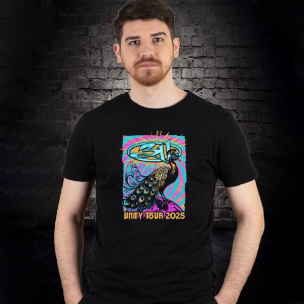 311 Unity Tour 2025 Peacock T-shirt-b 5HeYbA3
