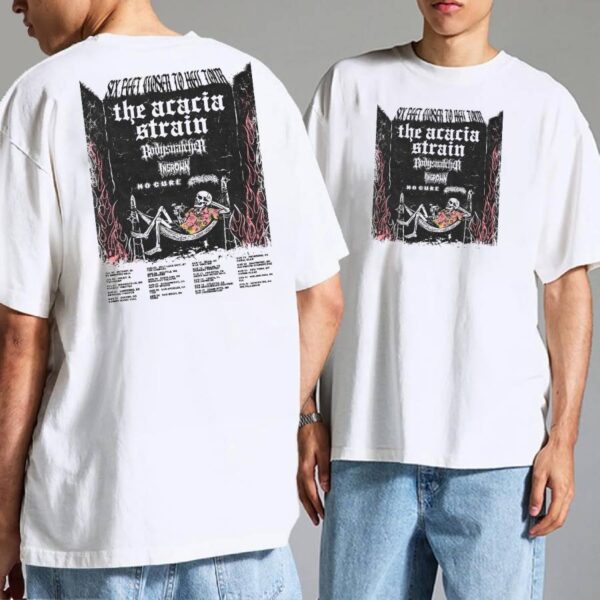 Acacia Strain The Six Feet Closer To Hell Tour 2025 T-shirt u93K6bJ