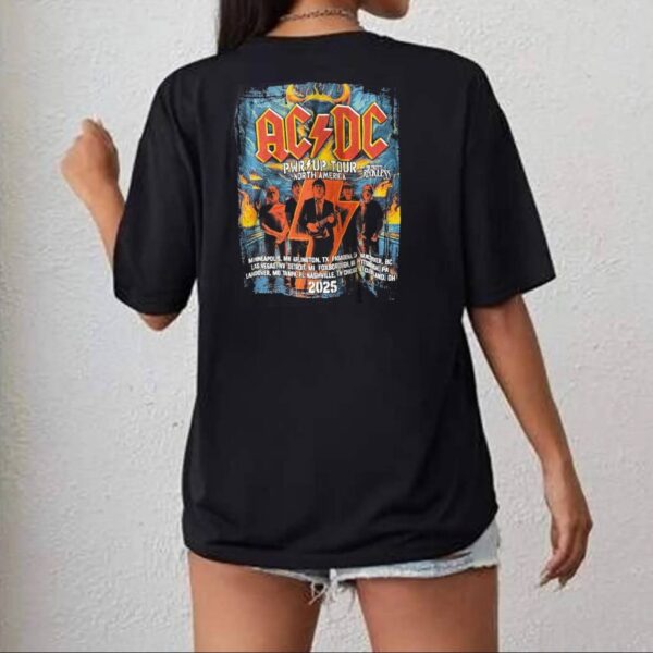 Acdc 52nd Anniversary 1973-2025 Are You Ready T-shirt-a FhsXDYV