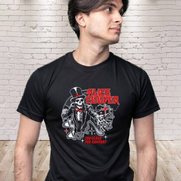 Alice Cooper Too Close For Comfort Ringmaster Tour 2025 T-shirt-a hJb3agT