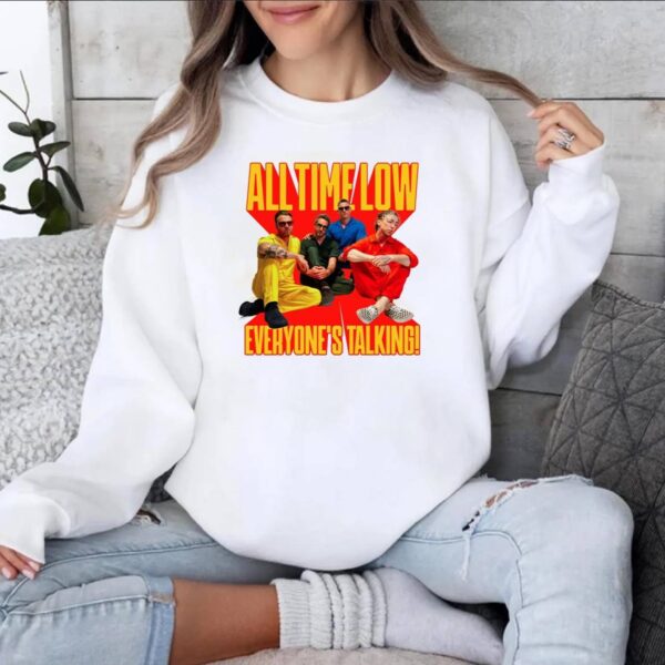 All Time Low Everyone's Talking World Tour 2025 T-shirt-a 8A2FTXO