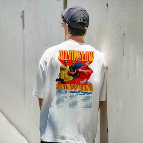 All Time Low Everyone's Talking World Tour 2025 T-shirt-c GsvXDrS