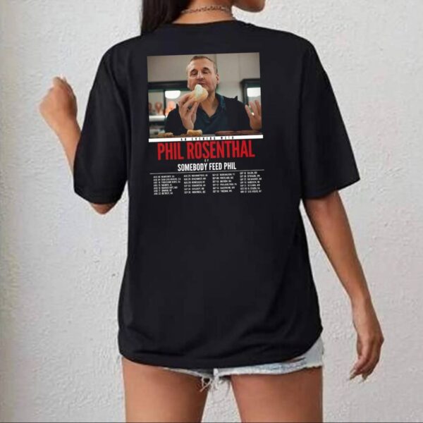 An Evening With Phil Rosenthal Of Somebody Feed Phil Tour 2025 T-shirt-c BHCtScv