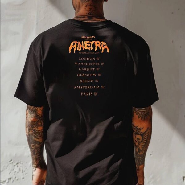 Anetra European Tour 2025 T-shirt T46Ejp5