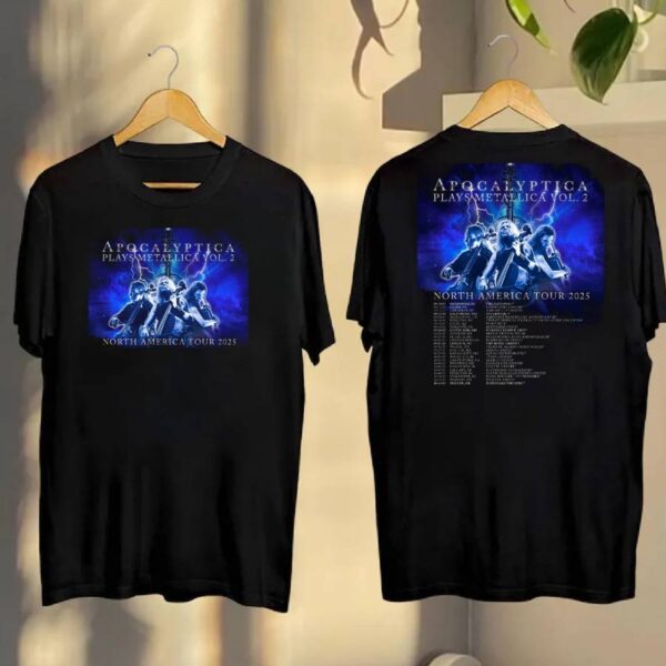 Apocalyptica Plays Metallica Vol 2 North America Tour 2025 T-shirt r1sMpgl