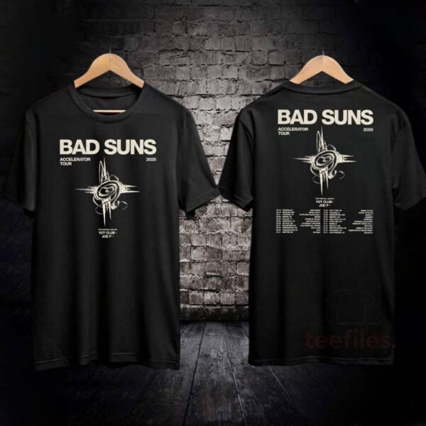 Bad Suns Accelerator Tour 2025 T-shirt-a LkSDOnp