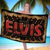 Before Elvis Presley There Was Nothing Beach Towel 1dyw8u3