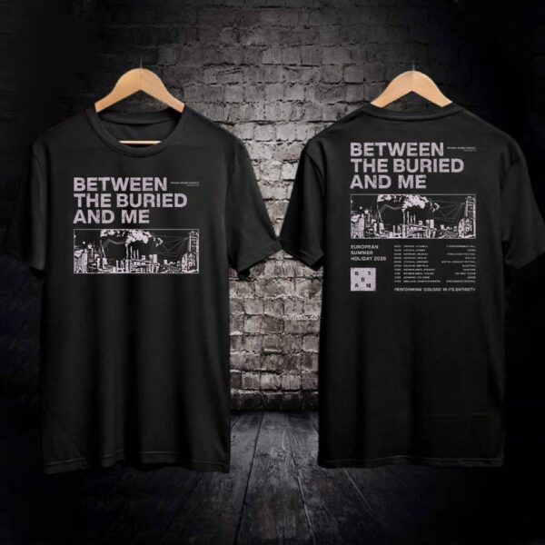 Between The Buried And Me European Summer Holiday 2025 T-shirt 3FRip9K