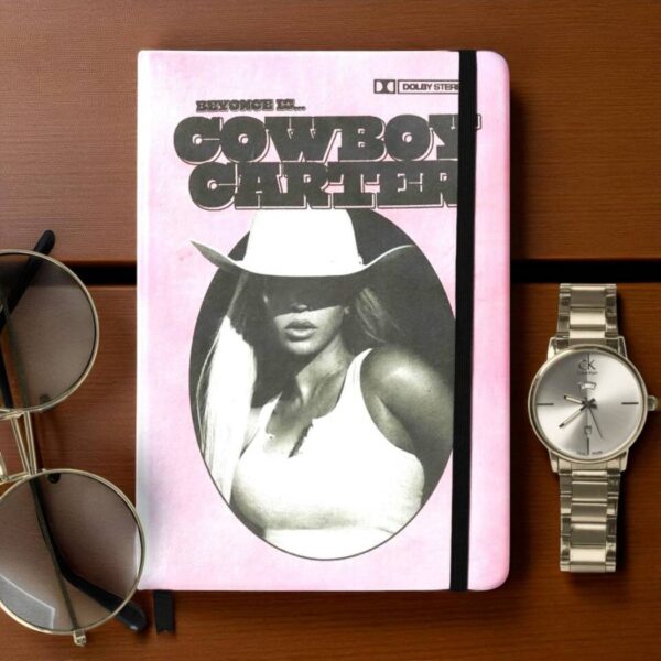 Beyonce Is Cowboy Carter Leather Notebook vSk2mUr