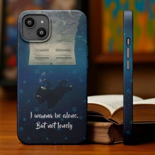Billie Eilish I Wanna Be Alone But Not Lonely Phone Case ztHuQJ9
