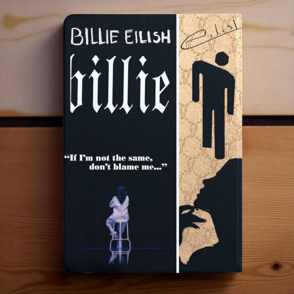 Billie Eilish When We All Fall Asleep, Where Do We Go Leather Notebook-c O0PhWeI