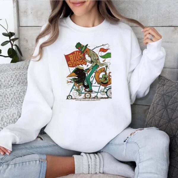 Billy Strings St Louis Missouri 2025 Night 1 And 2 Combined Gig T-shirt-a s3UgGwX