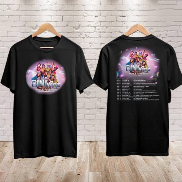 Biniverse World Tour 2025 T-shirt hWC3FqL