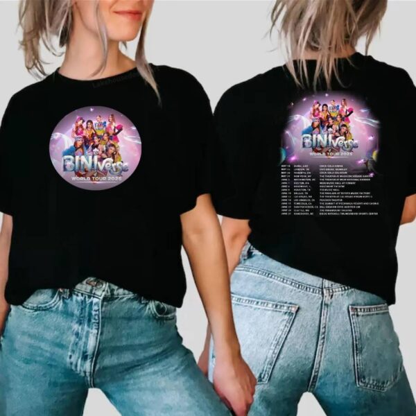 Biniverse World Tour 2025 T-shirt-a raCAvXK