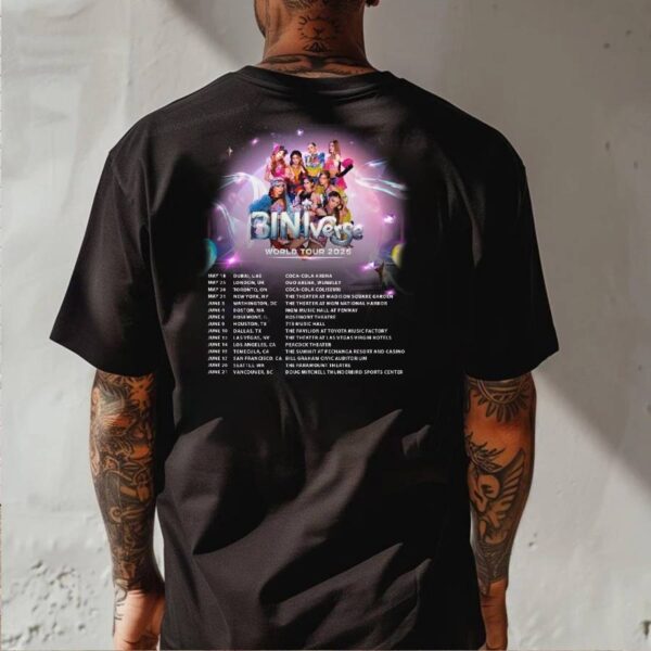 Biniverse World Tour 2025 T-shirt-c iI1U7Lk