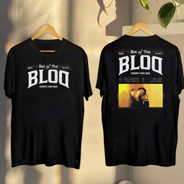 Bloo Europe Tour 2025 T-shirt tvrHKo3