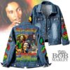 Bob Marley 80th Anniversary 194502925 King Of Reggae Denim Jacket JPY9LxX
