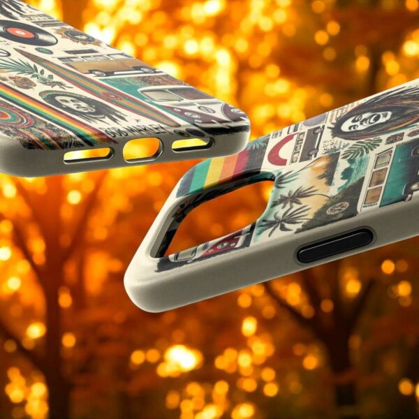 Bob Marley Volkswagen Bus Palm Trees Phone Case-b DrBeVbv