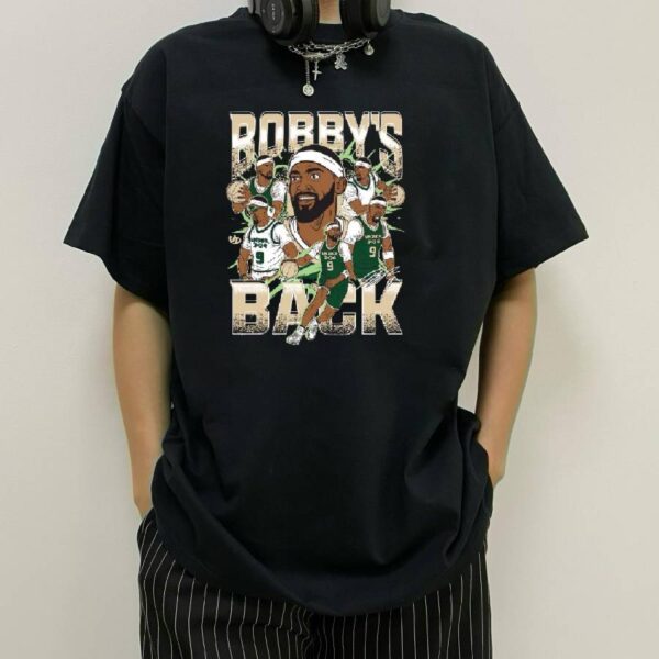 Bobby Portis Jr Milwaukee Bucks Bobby's Back T-shirt-a DlftVX3