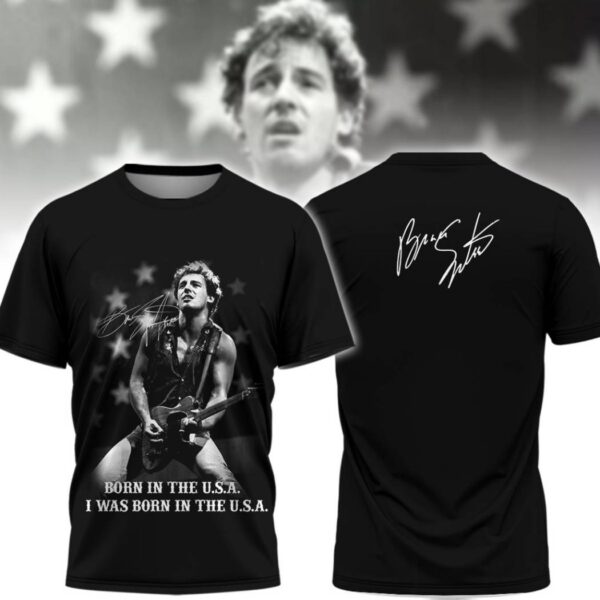 Bruce Springsteen Born In The Usa I Was Born In The Usa T-shirt yzc8rwQ