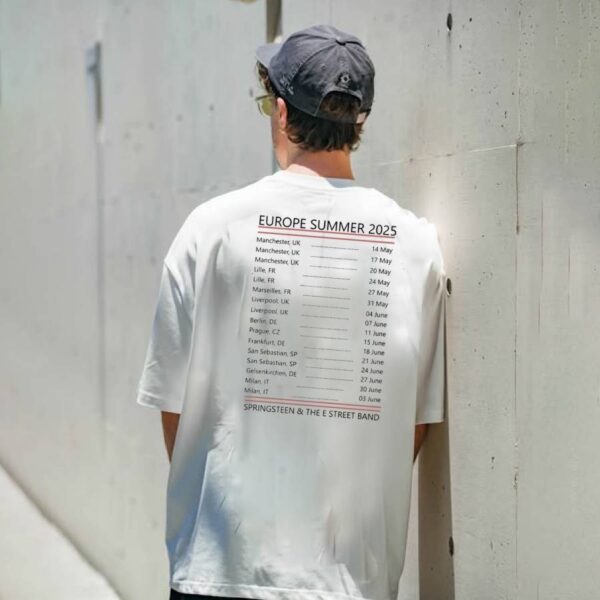 Bruce Springsteen & The E Street Band Tour 2025 T-shirt-c 2YLEm5F