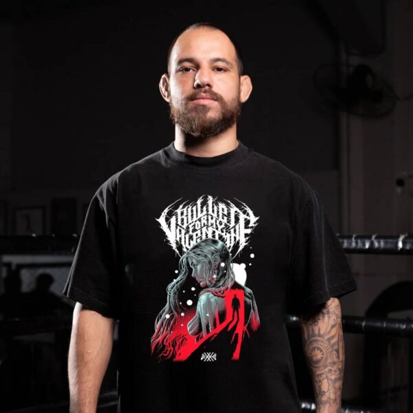 Bullet For My Valentine Through The Door Black Poisoned Ascendancy 2025 T-shirt-b J09GkgO