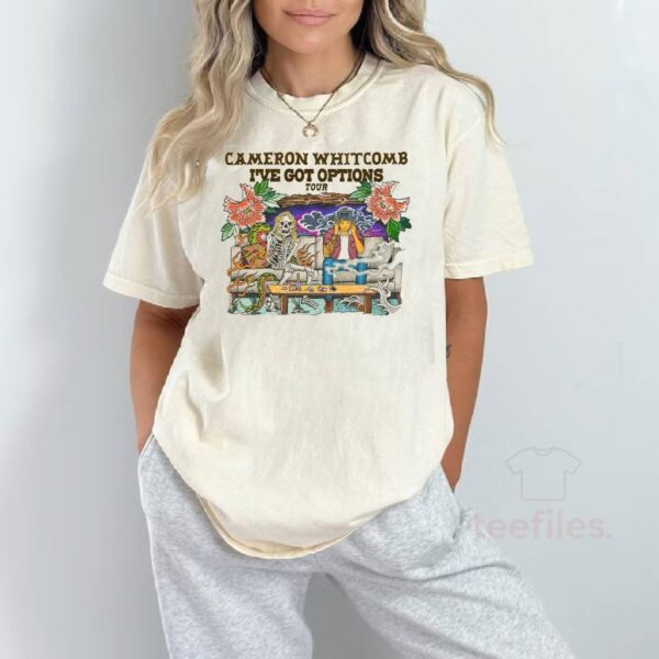 Cameron Whitcomb I've Got Options Tour 2025 T-shirt-a MijhcpS