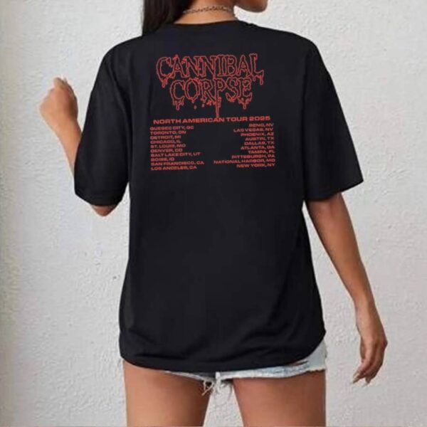 Cannibal Corpse Head Wound 2025 Tour T-shirt-c XyzoDqd