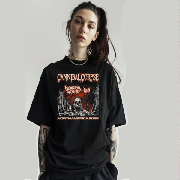 Cannibal Corpse North America 2025 T-shirt-b 6NXxig8