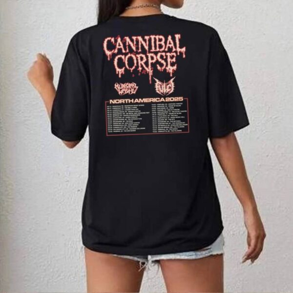 Cannibal Corpse North America 2025 T-shirt-c OHbyFr5