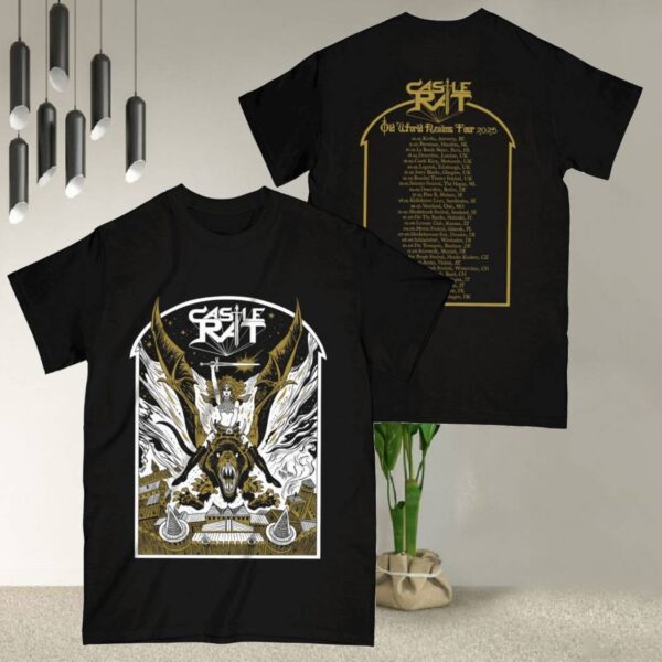 Castle Rat Old World Realms Eu Tour 2025 T-shirt xcdPaGi