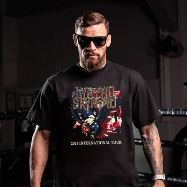 Celebrating 50 Year Of Lynyrd Skynyrd 2025 International Tour T-shirt-a H4XKLqT