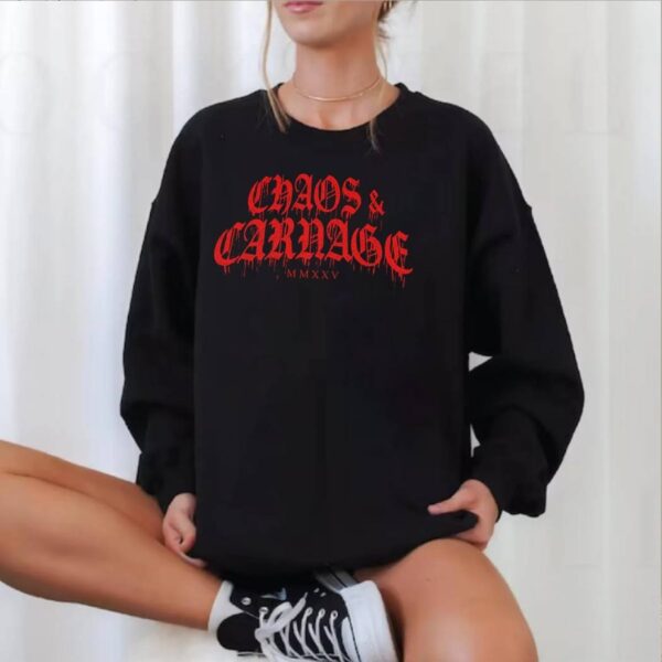 Chaos And Carnage 2025 Tour T-shirt-a oKzp5XP