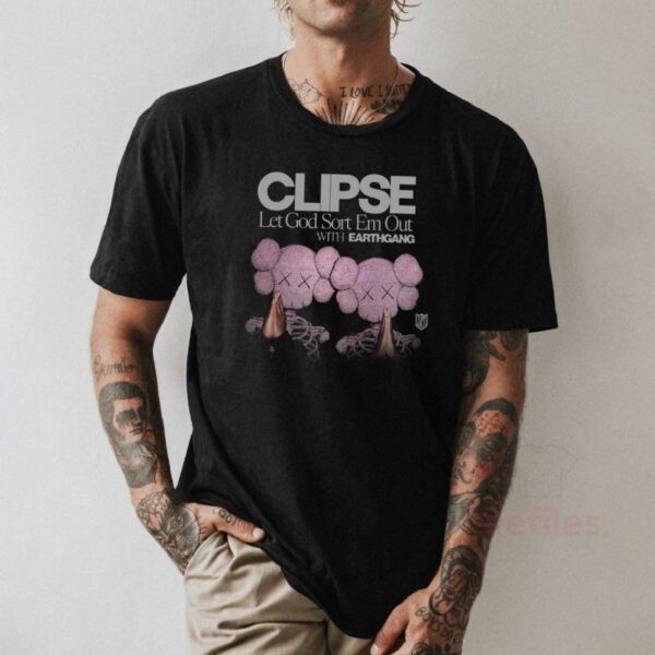Clipse Let God Sort Em Out With Earthgang Tour 2025 T-shirt-a l1O6RPw