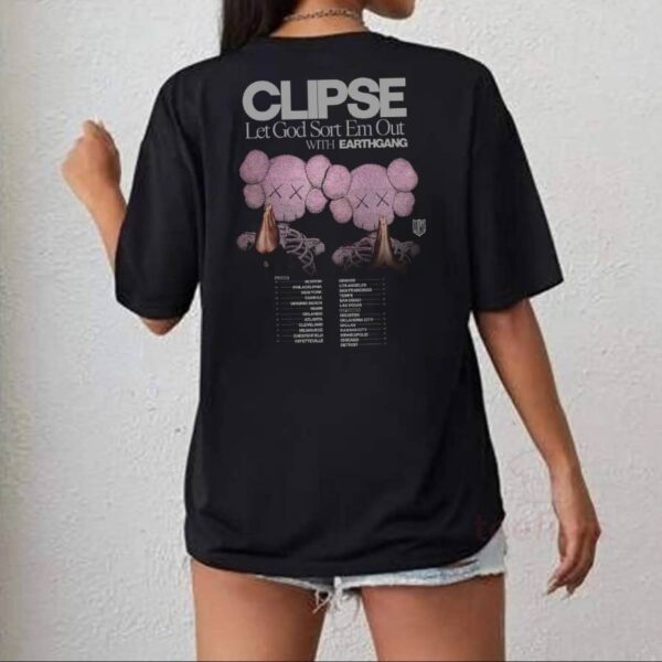 Clipse Let God Sort Em Out With Earthgang Tour 2025 T-shirt-b UuWI3ba