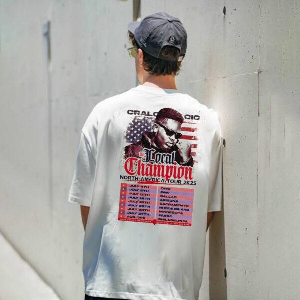 Cralorboi Cic Local Champion North America Tour 2025 T-shirt-b opC7l8B
