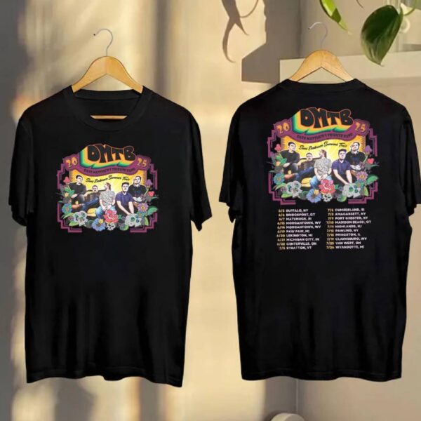 Dave Matthews Tribute Band Sun's Embrace Summer Tour 2025 T-shirt-a ij23MQD