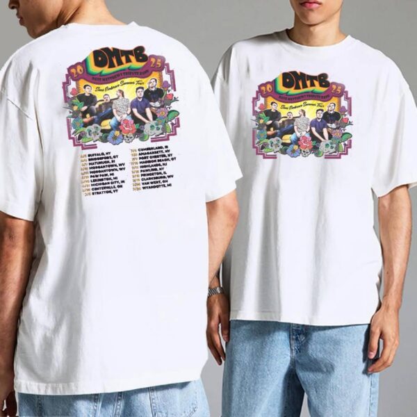 Dave Matthews Tribute Band Sun's Embrace Summer Tour 2025 T-shirt-c zu8RI0y