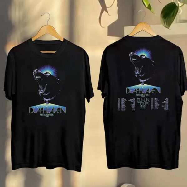Deafheaven European And Uk Tour With Portrayal Of Guilt And Zeruel 2025 T-shirt 0CYFiyD