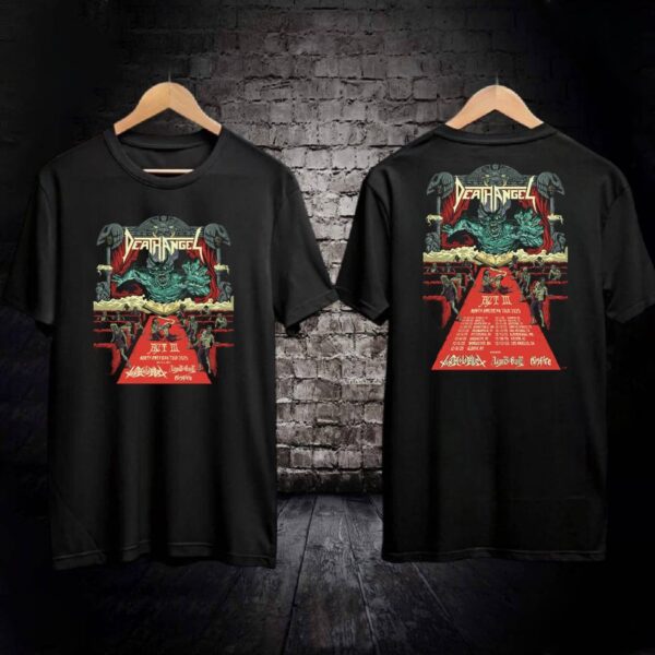 Death Angel Act Iii North American Tour 2025 T-shirt jLKx5kV