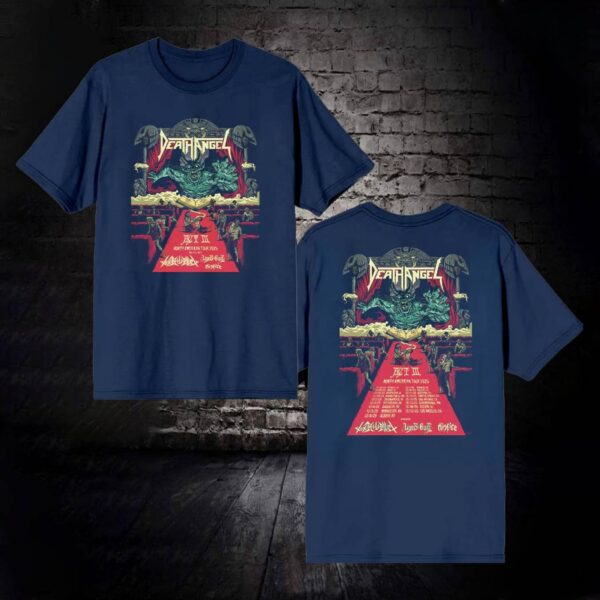 Death Angel Act Iii North American Tour 2025 T-shirt-a zRIKQbk