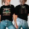 Death Angel Act Iii North American Tour 2025 Unisex T-shirt-c eJ14nlZ