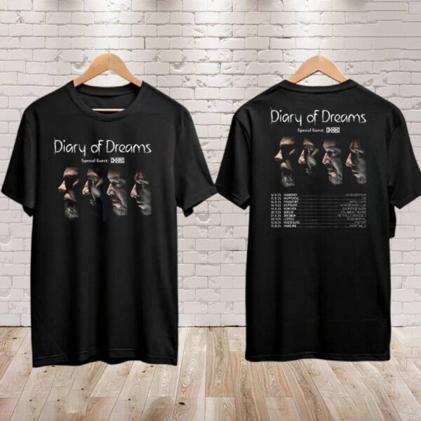Diary Of Dreams Tour 2025 T-shirt kJqdfTL