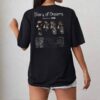 Diary Of Dreams Tour 2025 T-shirt-b AvwdpnO