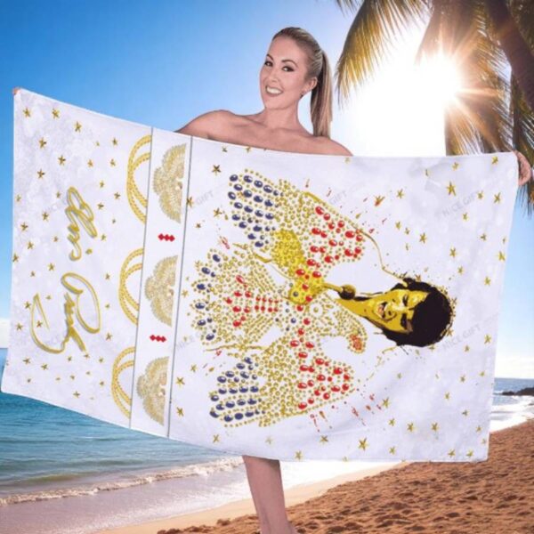 Elvis Presley Beach Towel-a zj0Y1nl
