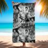 Elvis Presley Black And White Gift For Fan Beach Towel r2tfGoA