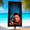 Elvis Presley Falling In Lov? With You Beach Towel 6ov0rN1