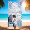 Elvis Presley Take My Hand Take My Whole Life Beach Towel ADtVd3S