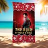 Elvis Presley The King Of Rock'n Roll Beach Towel eGqzZUV
