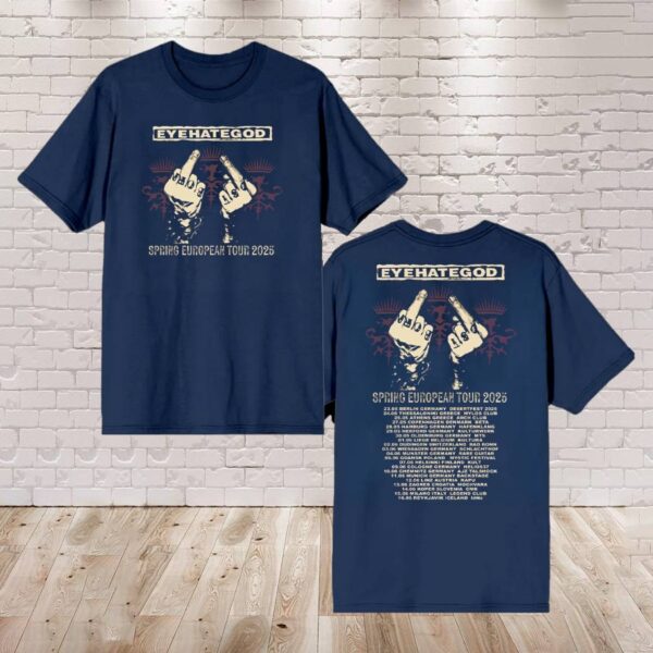 Eyehategod Spring European Tour 2025 T-shirt-b LrFj7K4